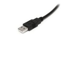 StarTech.com Cable USB Activo de 10m para Impresora - 1x USB A Macho - 1x USB B Macho - Adaptador Negro