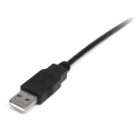StarTech.com Cable USB de 2m para Cámara - 1x USB A Macho - 1x Mini USB B Macho - Adaptador Negro