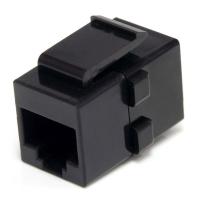 StarTech.com Caja de Empalme Acoplador Keystone Cable Cat5 Ethernet UTP - 2x Hembra RJ45 - Negro