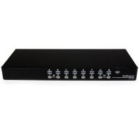 StarTech.com Conmutador Switch KVM 1U OSD y Cables 16 puertos USB A Vídeo VGA HD15