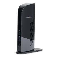 StarTech.com Docking Station USB 3.0 de 2 Monitores para Portátil - HDMI y DVI/VGA - Hub Ladrón 6x USB-A - GbE - Audio - Replicador de Puertos Universal USB-A - Win/Mac/ChromeOS