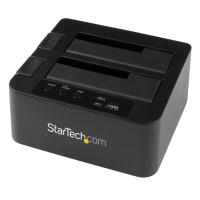 StarTech.com Duplicador USB 3.0 (5Gbps) o eSATA de Discos Duros de 2 Bahías, Independiente, Clonador Copiador de SSD o HDD SATA III de 2,5/3,5'', Estación de Acoplamiento de HDD