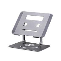 StarTech.com Soporte Elevador de Ordenador Portátil - Base Giratoria de 360 -Base Giratoria de Ordenador para Escritorio - Altura e Inclinación Ajustable - Máx. 5kg - Diseño Portátil