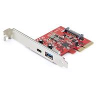 StarTech.com Tarjeta PCI Express USB-C USB-A de 2 Puertos - USB 3.2 Gen 2 (10Gbps) Tipo C - Hub Interno USB para Windows Mac y Linux