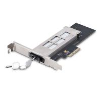 StarTech.com Tarjeta PCIe x4 a SSD NVMe M.2 - Rack Móvil Backplane con Bandeja Removible Hot Swap Intercambiable en Caliente - Bahía de Unidad PCIe 4.0/3.0 - con Llave
