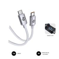 SUBBLIM CABLE OPTIMUS 60W C-C 1m WHITE