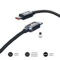 SUBBLIM CABLE OPTIMUS 60W C-C 2m BLACK