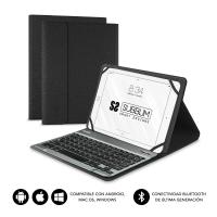 SUBBLIM Funda con Teclado KEYTAB PRO BLUETOOTH 10,1'' Black