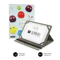 SUBBLIM Funda Tablet Universal TRENDY CASE FURRY 10.1''