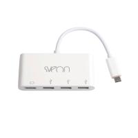 Sveon SCT502 base para portátil y replicador de puertos USB 3.2 Gen 1 (3.1 Gen 1) Type-C Blanco