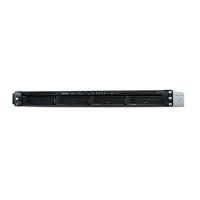 Synology RX418 unidad de disco multiple 0 TB Bastidor (1U) Negro, Gris