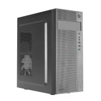 Tacens 2FERROX, Caja PC Semitorre ATX, Ventilador Lateral 12cm, Rejilla Frontal, Acero, Negro