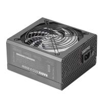 Tacens RADIX ECO X 650, Fuente Alimentación PC ATX 650W, 6 Años Garantía, Tecnología Silenciosa AI-RPM, +87% Eficiencia, Negro