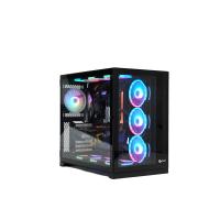 TALIUS Caja Atx gaming Zeus black RGB cristal templado USB 3.0 Escritorio Negro