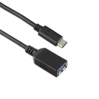 Targus ACC923EUX cable USB USB 3.2 Gen 1 (3.1 Gen 1) 0,15 m USB C USB A Negro