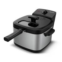 Taurus Fry Solution Sencillo 1,5 L Independiente 2000 W Freidora Negro, Acero inoxidable