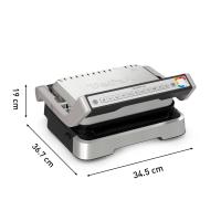 Tefal OptiGrill 2in1 GC773D10 parrilla eléctrica de contacto, ver imagen 9 de 18
