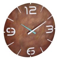 TFA-Dostmann 60.3536.08 reloj de mesa o pared Reloj de cuarzo Alrededor Marrón, Blanco
