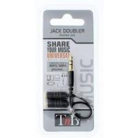 T'nB ADA35235 cable de audio 3,5mm 2 x 3.5mm Negro
