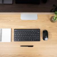 TooQ Teclado compacto + Ratón slim inalámbrico, Negro, ver imagen 4 de 10