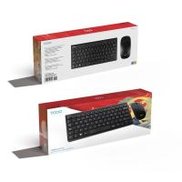 TooQ Teclado compacto + Ratón slim inalámbrico, Negro, ver imagen 5 de 10