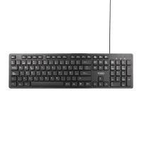 TooQ Teclado silencioso USB, 105 teclas, Negro, ver imagen 7 de 10