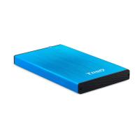 TooQ TQE-2527BL caja para disco duro externo Caja de disco duro (HDD) Negro, Azul 2.5''