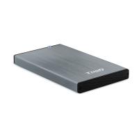 TooQ TQE-2527G caja para disco duro externo Caja de disco duro (HDD) Negro, Gris 2.5''
