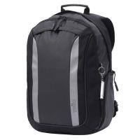 Totto MA04BIK001-22100-N01 mochila Mochila informal Negro, Gris Lienzo, Tela