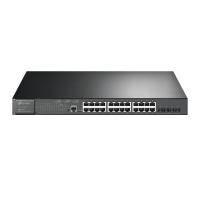 TP-Link JetStream TL-SG3428XMP switch Gestionado L2+ Gigabit Ethernet (10/100/1000) Energía sobre Ethernet (PoE) 1U Negro