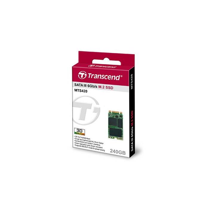 Transcend MTS420 240 GB M.2 Serial ATA III 3D NAND — imagen 2 de 2