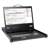 Tripp Lite B040-016-19 KVM de Consola Netcontroller de 16 Puertos De 1U para Instalar en Rack, con LCD de 19''