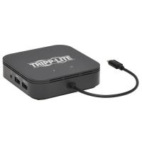 Tripp Lite MTB3-DOCK-04 base para portátil y replicador de puertos Alámbrico Thunderbolt 3 Negro