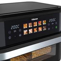 Tristar Doble 10 L Independiente 2800 W Freidora de aire caliente Negro, Acero inoxidable, ver imagen 10 de 10