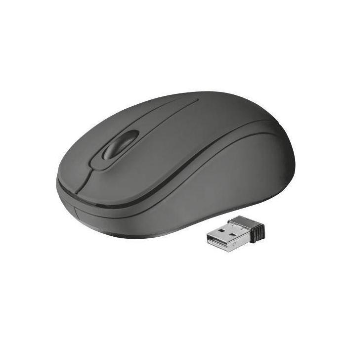 Trust 21509 ratón Oficina Ambidextro RF inalámbrico Óptico 1000 DPI — imagen 2 de 5