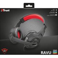 Trust GXT 307 RAVU Auriculares Alámbrico Diadema Juego Negro, Rojo, ver imagen 6 de 6