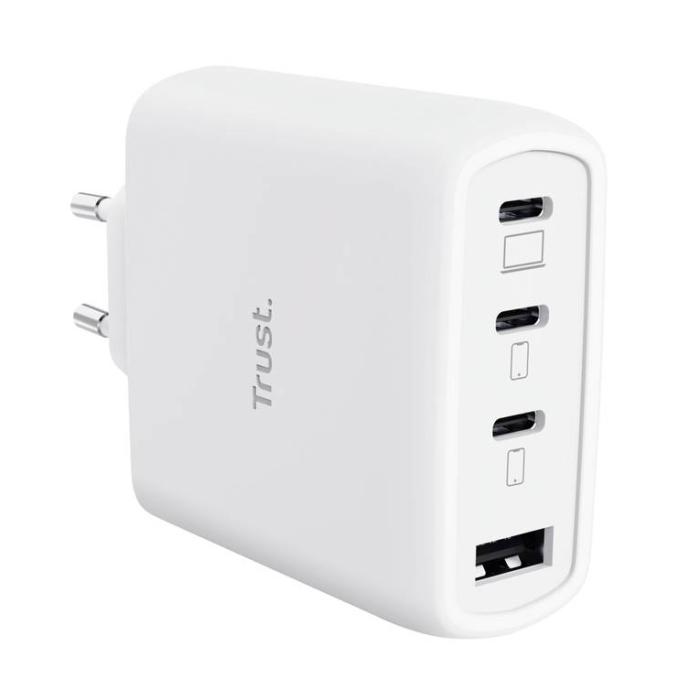 Trust Maxo 65W Universal Blanco Corriente alterna Carga rápida Interior — imagen 7 de 8