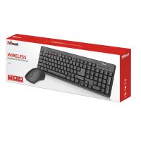 Trust Ziva teclado Ratón incluido Universal RF inalámbrico Español Negro, ver imagen 8 de 9