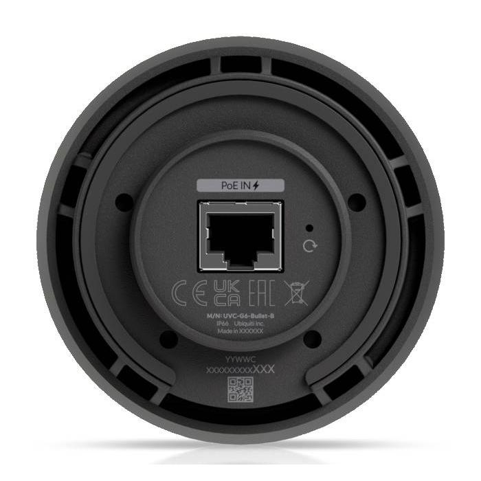 Ubiquiti G6 Bullet Bala (forma) Cámara de seguridad IP Interior y exterior 3840 x 2160 Pixeles Techo/Pared/Poste — imagen 13 de 14