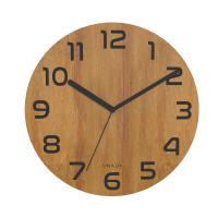 Unilux Palma Reloj de cuarzo Alrededor Bamboo