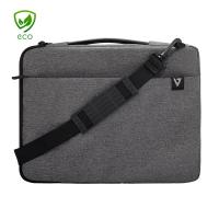 V7 CSE14-ECO maletines para portátil 35,6 cm (14'') Funda Gris