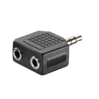 Value 3.5mm Adapter, 1x 3.5mm M to 2x 3.5mm F 11.99.4440