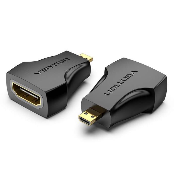 Vention Adaptador HDMI AITB0/ Micro HDMI Macho - HDMI Hembra
