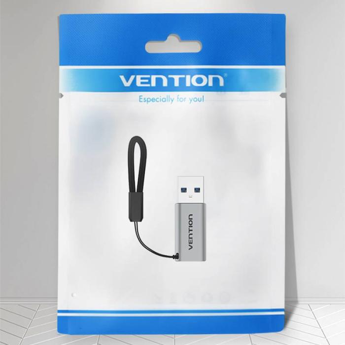 Vention Adaptador USB 3.0 CDPH0/ USB Macho - USB Tipo-C Hembra — imagen 2 de 2