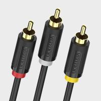 Vention Cable Estéreo BCABH/ 3x RCA Macho - 3x RCA Macho/ 2m/ Negro, ver imagen 2 de 4