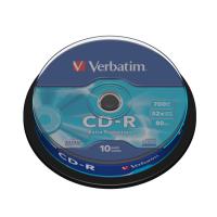 Verbatim CD-R Extra Protection 700 MB 52x 10 pieza(s)
