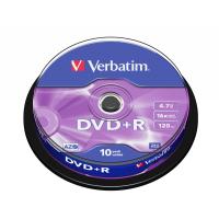 Verbatim DVD+R Matt Silver 4,7 GB 10 pieza(s)
