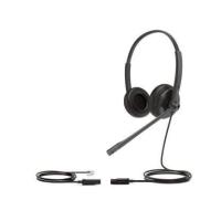 Yealink YHS34 Lite Dual Auriculares Alámbrico Diadema Oficina/Centro de llamadas Negro