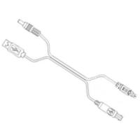 Zebra CBL-ET4X-SCHCAB-01 cable de transmisión Blanco, ver imagen 1 de 1