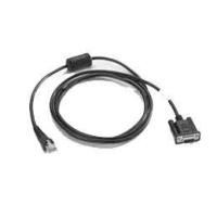 Zebra RS232 Cable for cradle Host Negro cable de señal